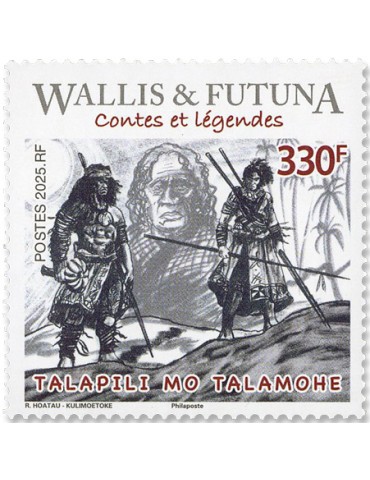 n° 1009 - Timbre WALLIS & FUTUNA  Poste (CONTES ET LÉGENDES)