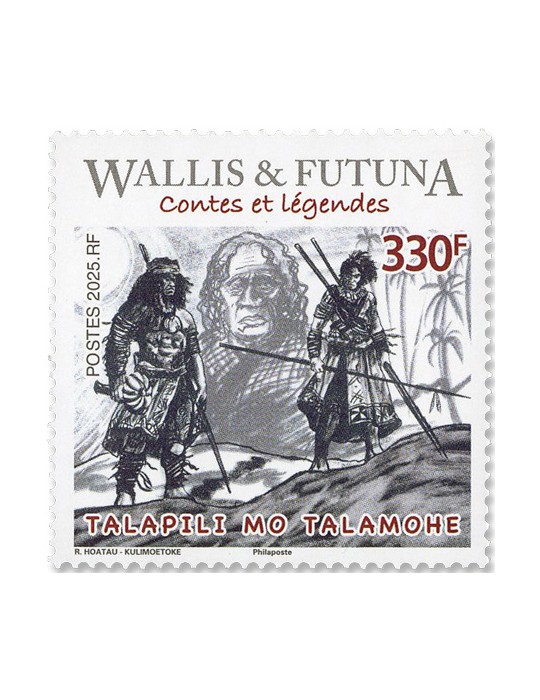 n° 1009 - Timbre WALLIS & FUTUNA  Poste (CONTES ET LÉGENDES)