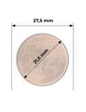 CAPSULES : 21.5 mm - POUR 5 CENT