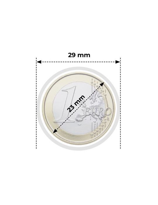 CAPSULES : 23 mm - POUR 1 EURO