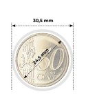 CAPSULES : 24.5 mm - POUR 50 CENT