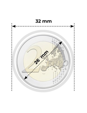 CAPSULES : 26 mm - POUR 2 EUROS
