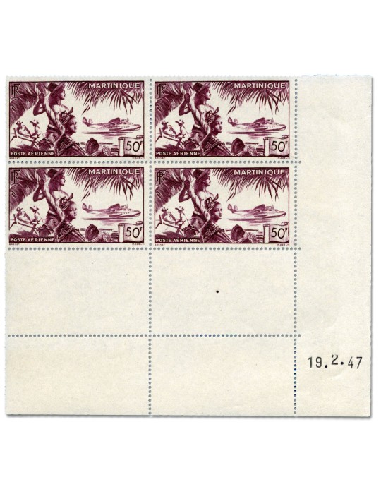 n° 13/15** - Timbre MARTINIQUE Poste Aerienne