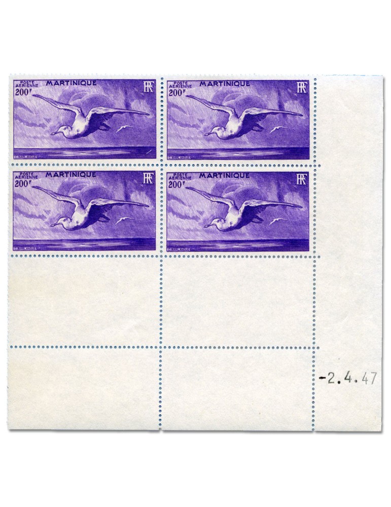 n° 13/15** - Timbre MARTINIQUE Poste Aerienne