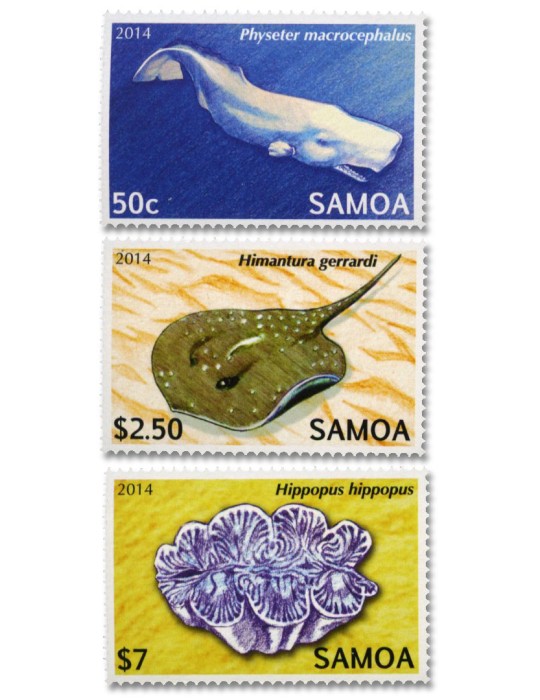 n° 1107/1118** - Timbre SAMOA Poste