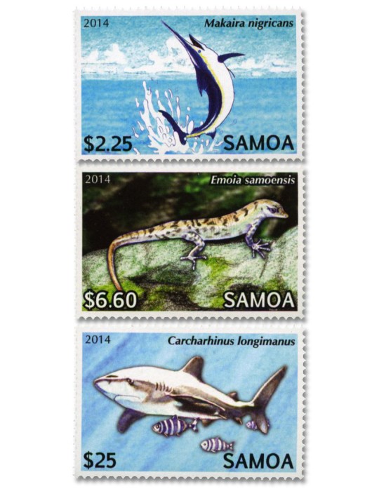 n° 1107/1118** - Timbre SAMOA Poste