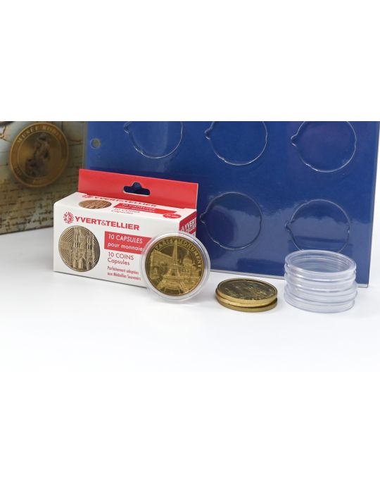 CAPSULES : 34 mm - POUR MEDAILLES SOUVENIRS