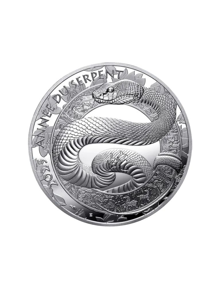 10 EUROS ARGENT - ANNEE DU SERPENT (2025)