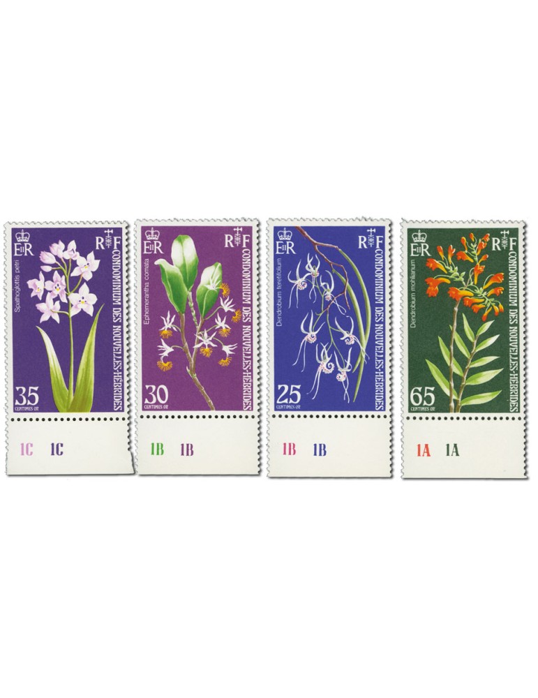 n° 358/365** - Timbre NOUVELLES HEBRIDES Poste