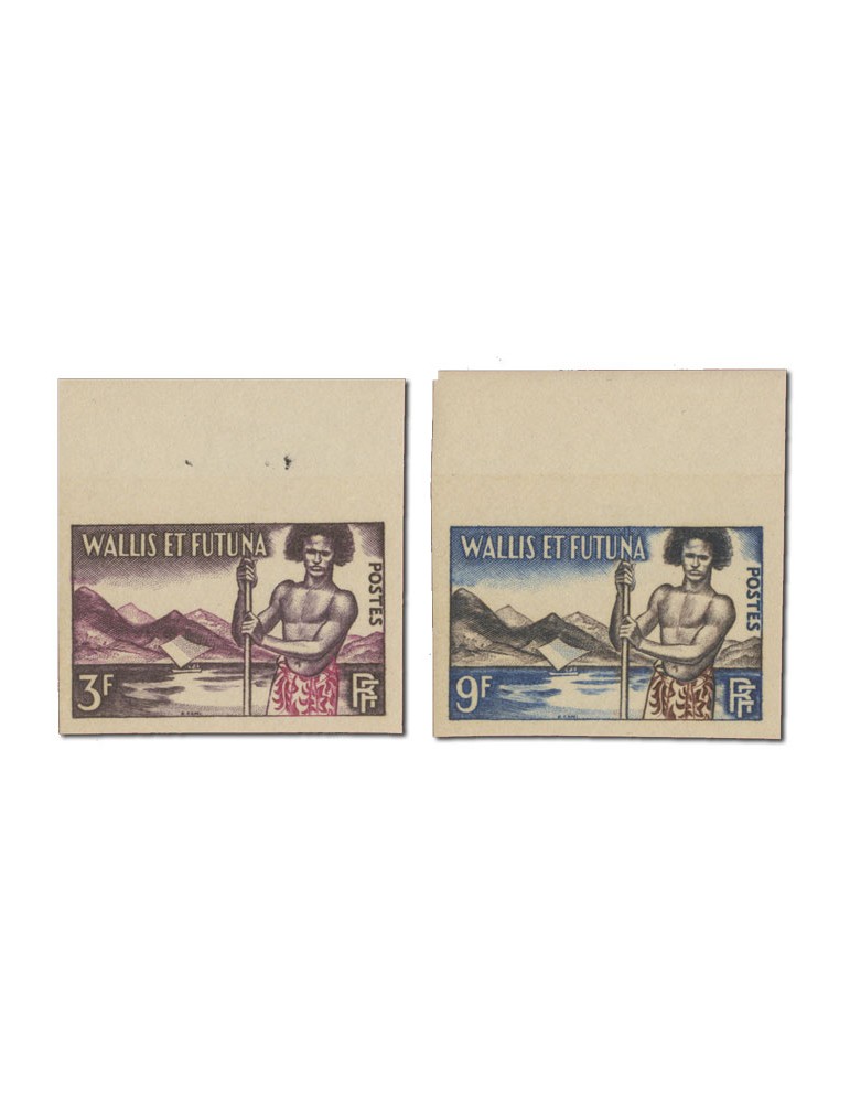 n° 157 et 158** ND - Timbre WALLIS ET FUTUNA Poste