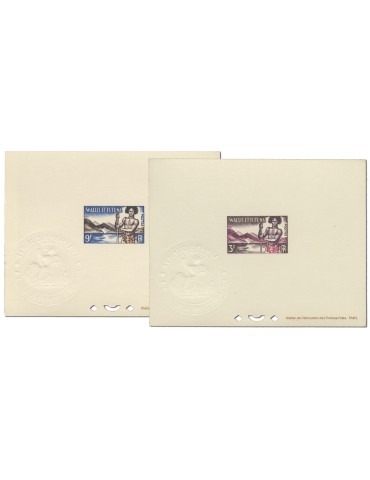 n° 157 et 158  - Timbre WALLIS ET FUTUNA Poste