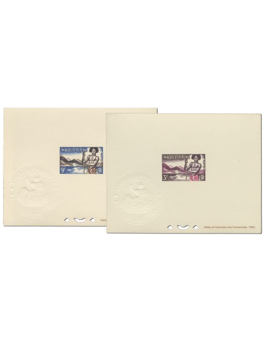 n° 157 et 158  - Timbre WALLIS ET FUTUNA Poste