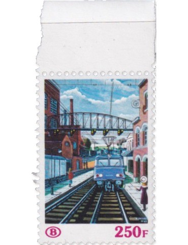 n° 459/460** - Timbre BELGIQUE Colis Postaux 2