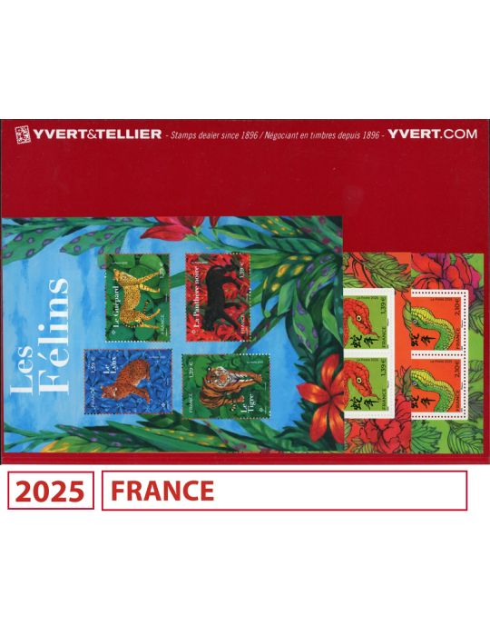 n° 5838/5945 - Timbre France Année complète (2025)