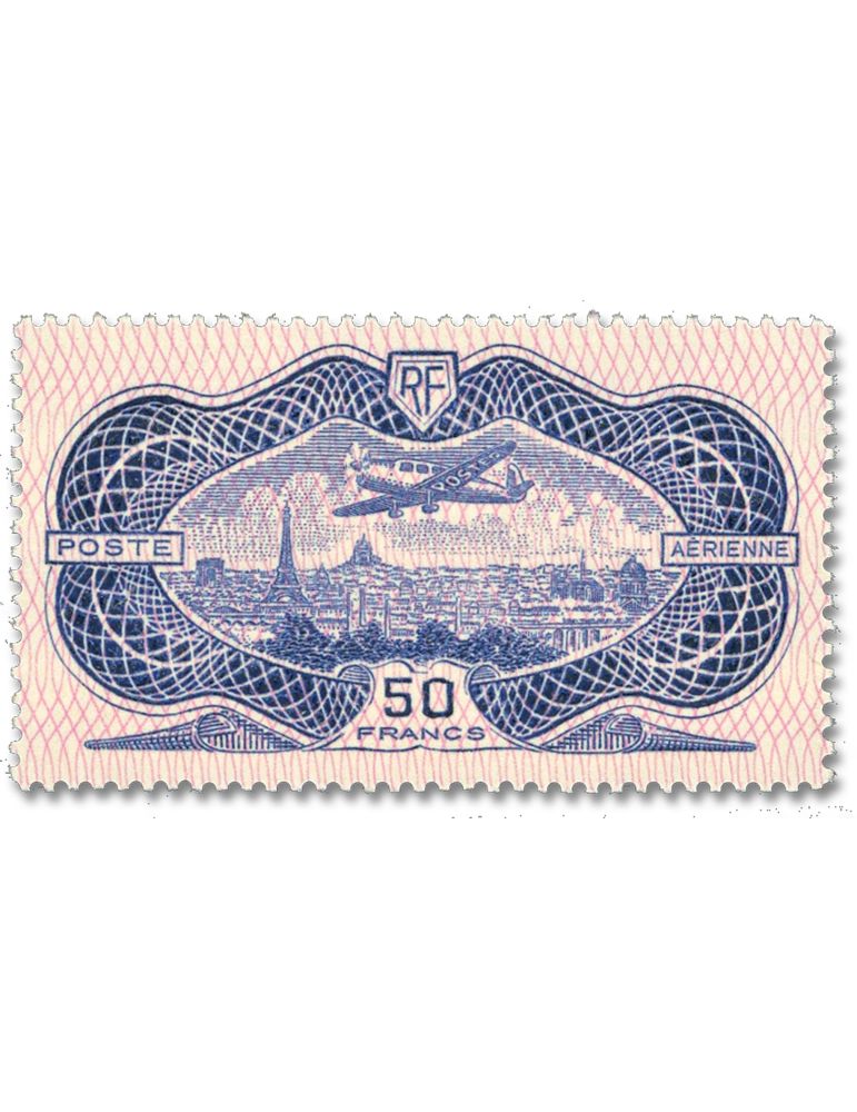 n° 15 - Timbre France Poste aérienne