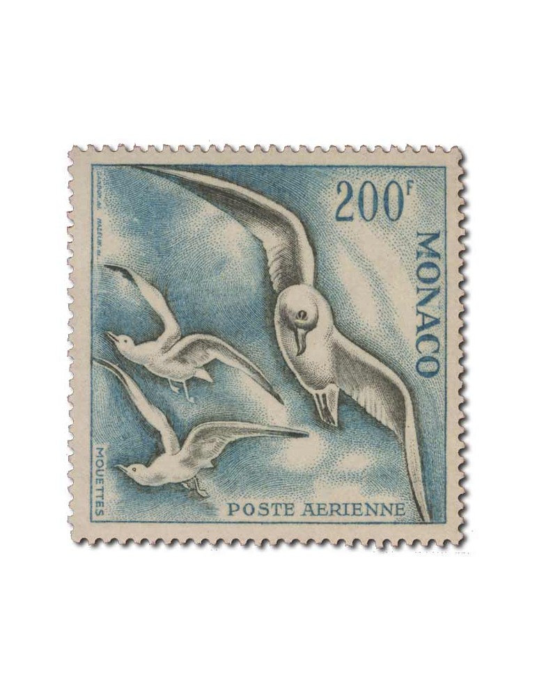 n° 67* - Timbre MONACO Poste Aerienne
