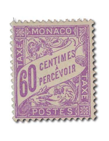 n° 18/26* - Timbre MONACO Taxe 2