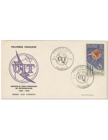 n° 10 obl.  - Timbre POLYNESIE Poste Aerienne