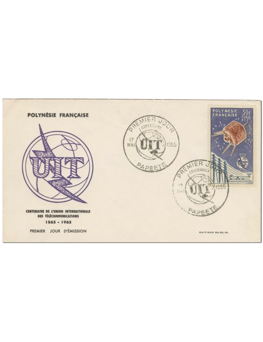n° 10 obl.  - Timbre POLYNESIE Poste Aerienne