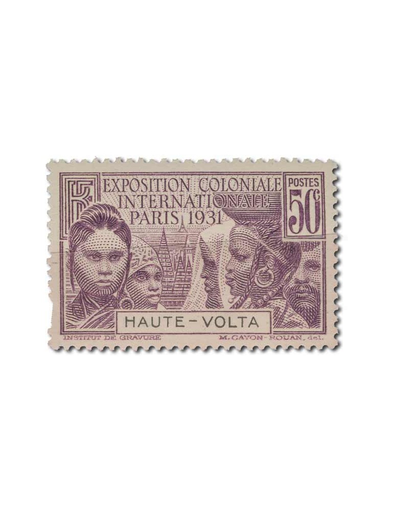 n° 66/69** - Timbre HAUTE VOLTA Poste