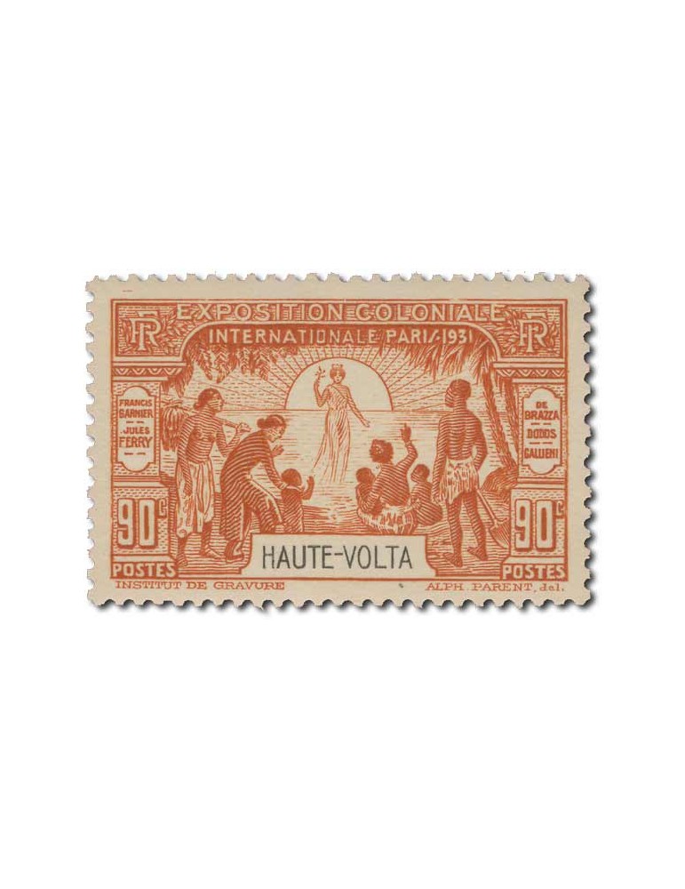 n° 66/69** - Timbre HAUTE VOLTA Poste
