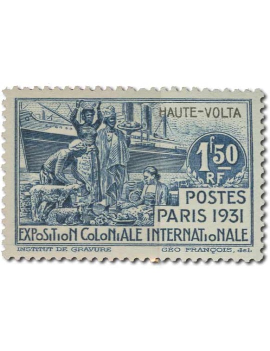 n° 66/69** - Timbre HAUTE VOLTA Poste