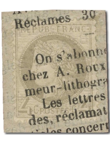 n° 52 obl. - Timbre FRANCE Poste