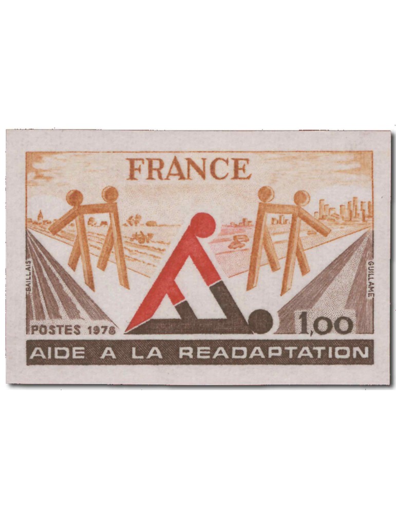 n° 2023a**  - Timbre FRANCE Poste