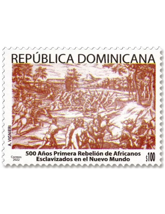 n° 2306 - Timbre DOMINICAINE Poste