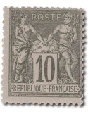 n° 89** - Timbre FRANCE Poste