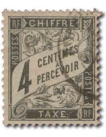 n° 13 obl. - Timbre FRANCE Taxe