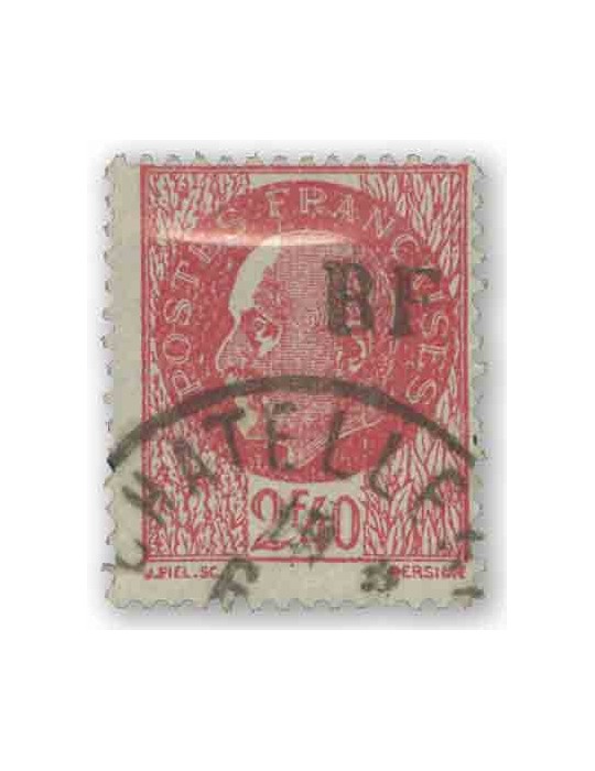 n° 8 obl. - Timbre FRANCE Liberation (Chatellerault)