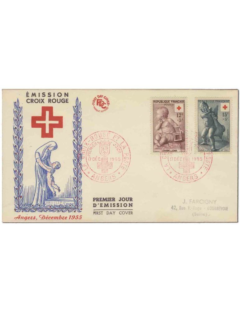 n° 1048/1049 obl. - Timbre FRANCE Poste