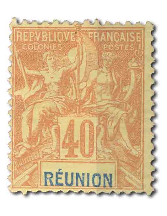 n° 32/44 - Timbre REUNION Poste