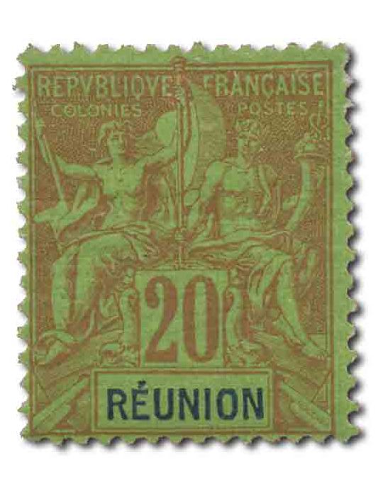 n° 32/44 - Timbre REUNION Poste