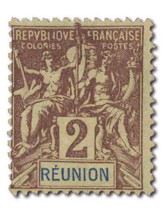 n° 32/44 - Timbre REUNION Poste