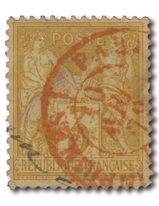 n° 86 obl. - Timbre FRANCE Poste