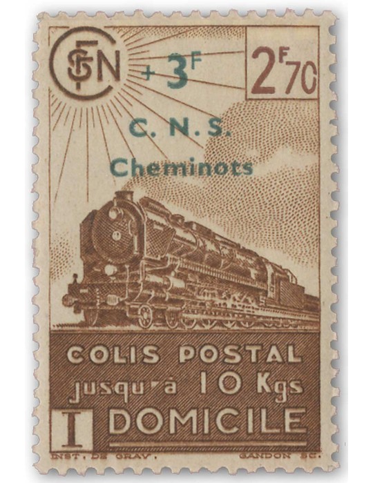 n° 191/199** - Timbre FRANCE Colis Postaux
