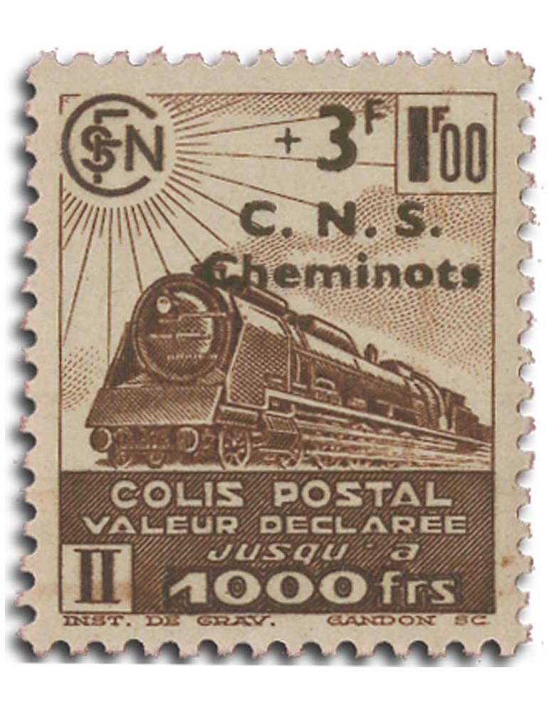 n° 191/199** - Timbre FRANCE Colis Postaux