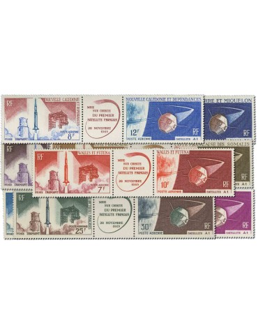 COLONIES : Lancement du 1er satellite français (Grande série coloniales)