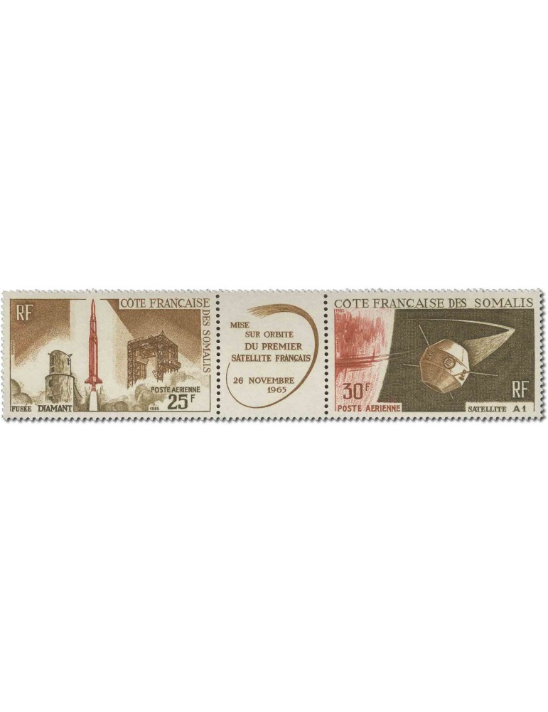 COLONIES : Lancement du 1er satellite français (Grande série coloniales)