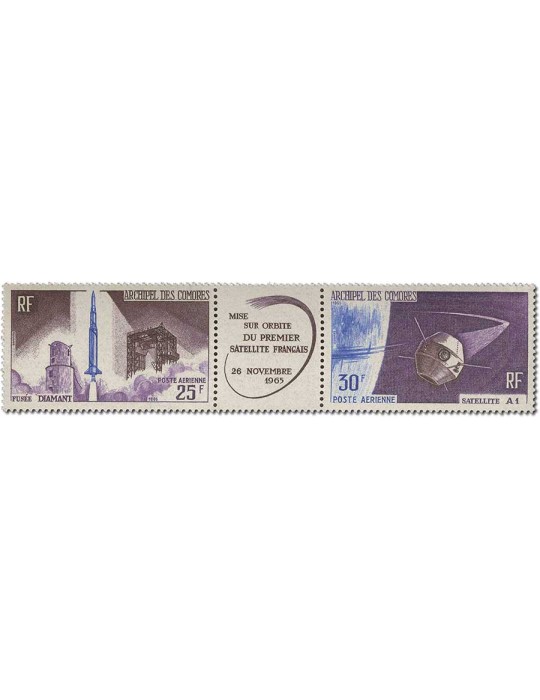 COLONIES : Lancement du 1er satellite français (Grande série coloniales)
