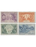 n° 133/136* - Timbre GUYANE Poste