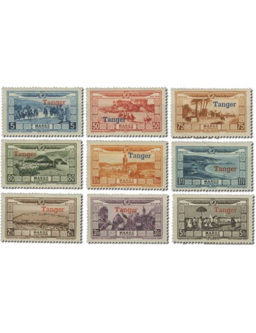 n° 22* et n° 24/31* - Timbre MAROC Poste Aerienne
