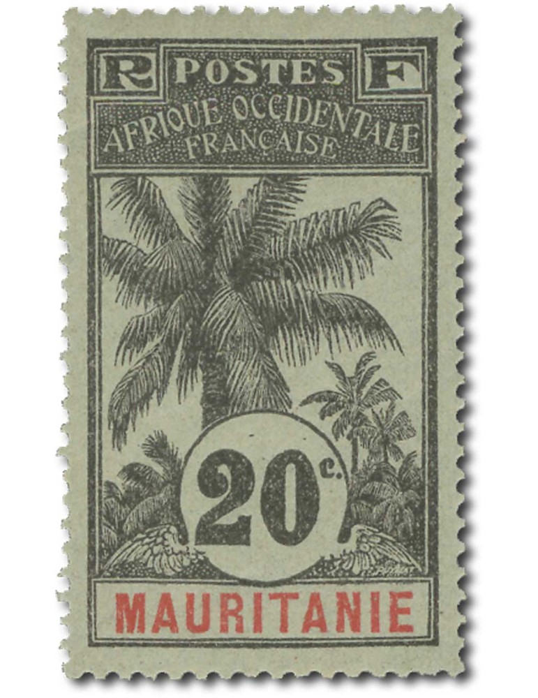 n° 1/16* (n° 14(*)) - Timbre MAURITANIE Poste