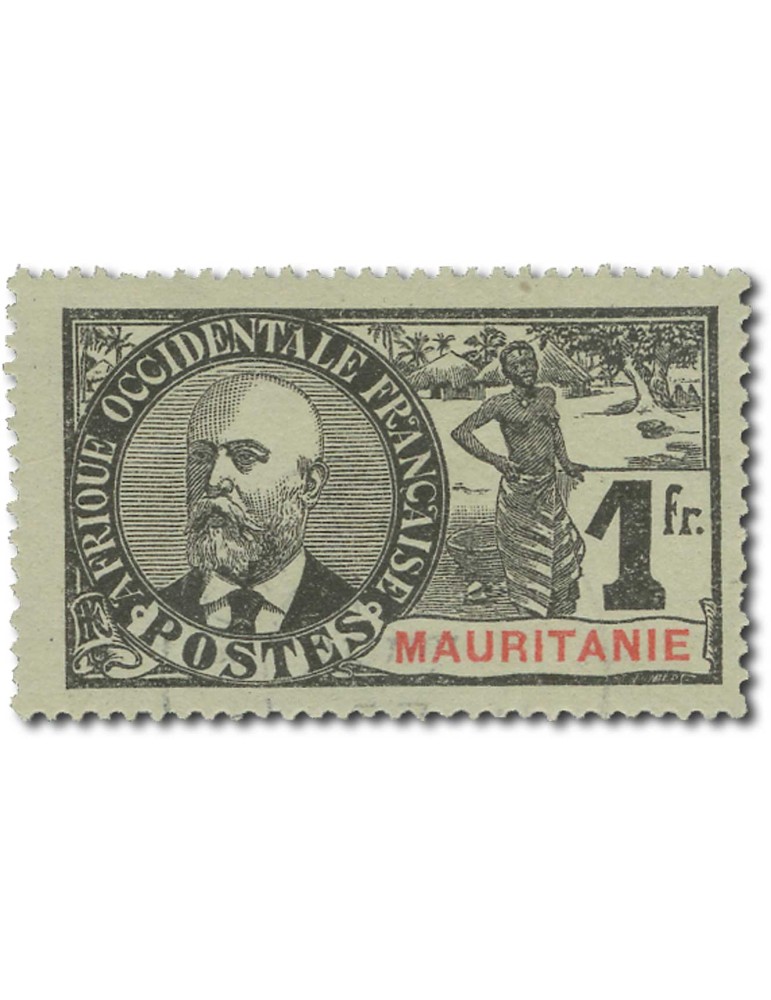 n° 1/16* (n° 14(*)) - Timbre MAURITANIE Poste