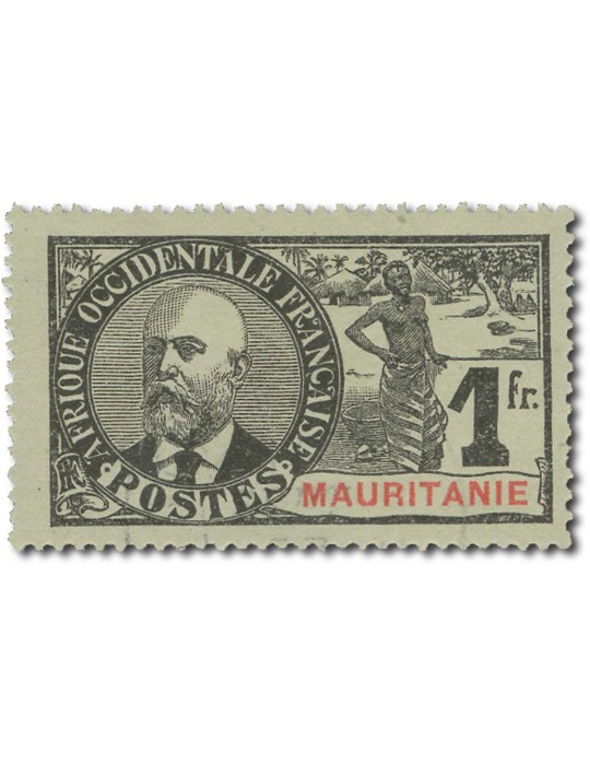n° 1/16* (n° 14(*)) - Timbre MAURITANIE Poste
