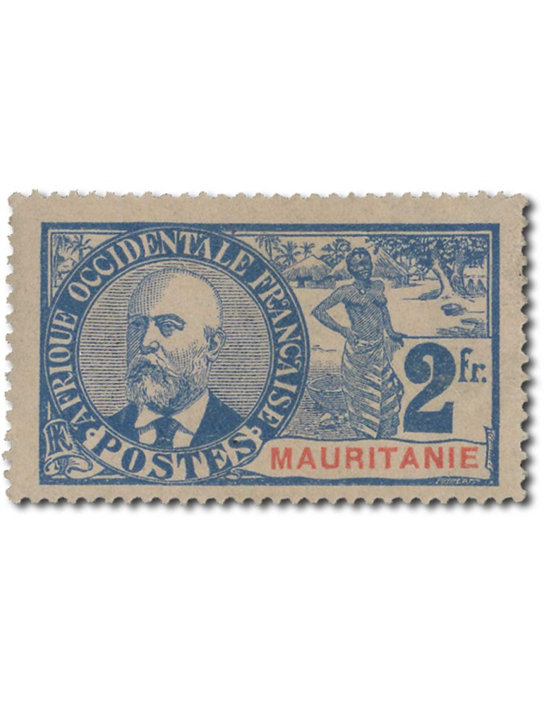 n° 1/16* (n° 14(*)) - Timbre MAURITANIE Poste