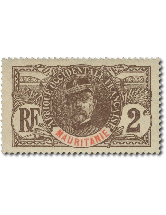 n° 1/16* (n° 14(*)) - Timbre MAURITANIE Poste