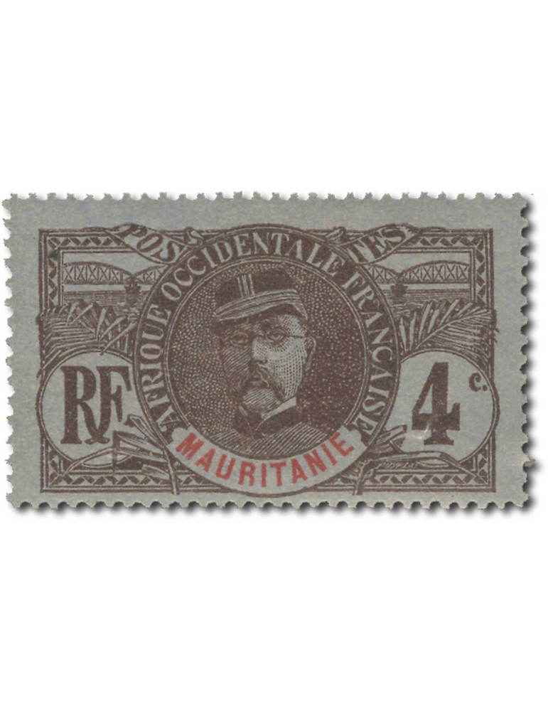 n° 1/16* (n° 14(*)) - Timbre MAURITANIE Poste